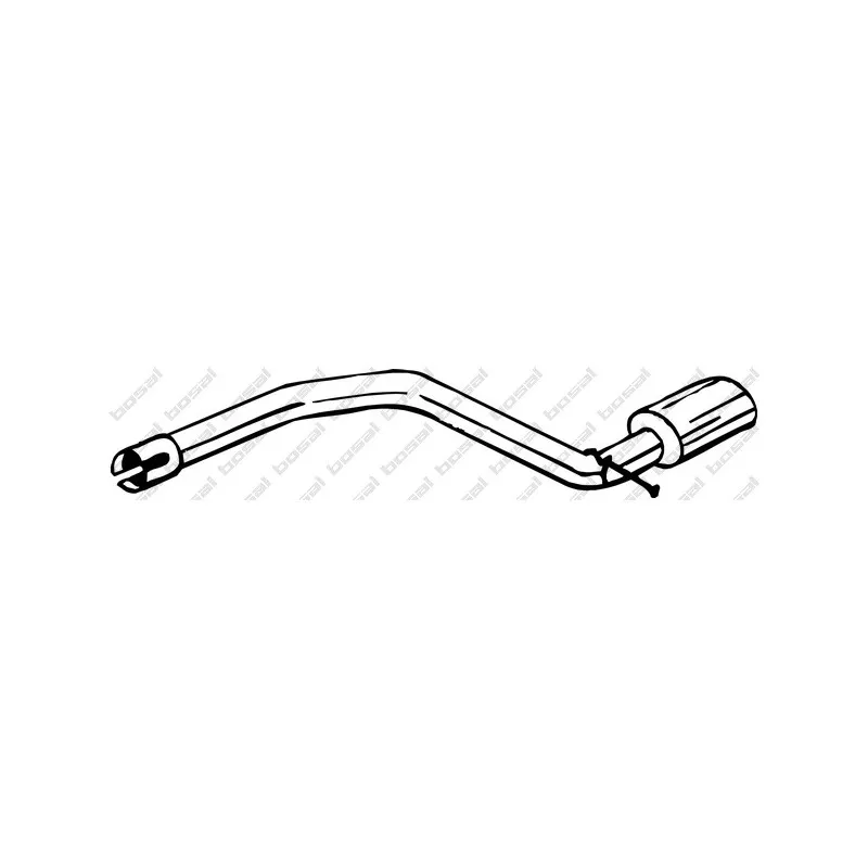 Tuyau d'échappement BOSAL 750-433