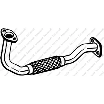 Tuyau d'échappement BOSAL 750-435