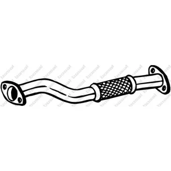 Tuyau d'échappement BOSAL 765-005