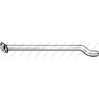 Tuyau d'échappement BOSAL 800-181