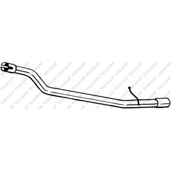 Tuyau d'échappement BOSAL 800-193