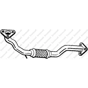 Tuyau d'échappement BOSAL 800-195