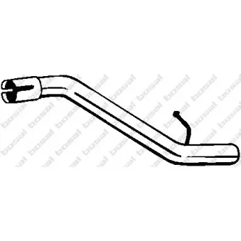 Tuyau d'échappement BOSAL 800-209