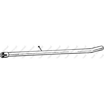 Tuyau d'échappement BOSAL 800-217
