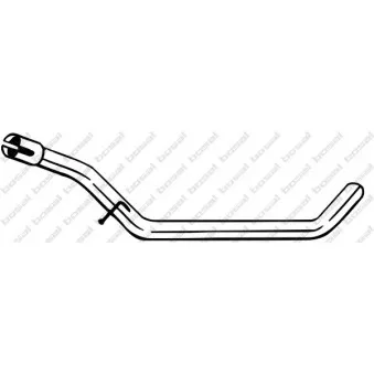 Tuyau d'échappement BOSAL 800-225