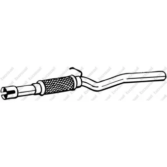Tuyau d'échappement BOSAL 810-115