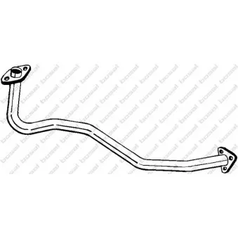 Tuyau d'échappement BOSAL 836-131