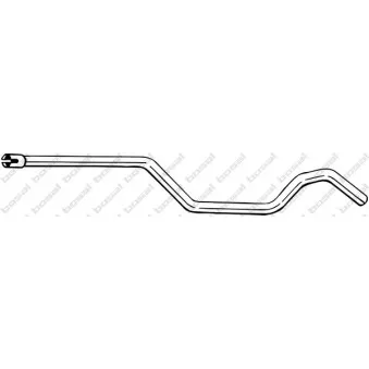 Tuyau d'échappement BOSAL 850-113