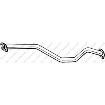 Tuyau d'échappement BOSAL