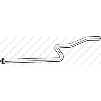 Tuyau d'échappement BOSAL 850-127