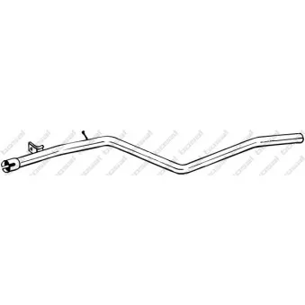 Tuyau d'échappement BOSAL 850-159