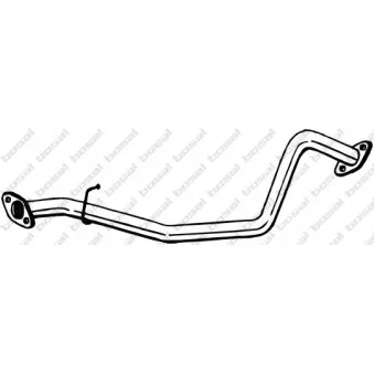 Tuyau d'échappement BOSAL