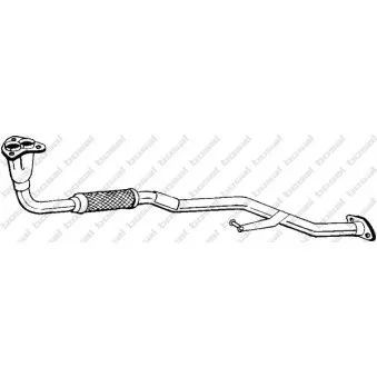 Tuyau d'échappement BOSAL 853-353