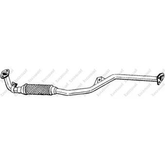 Tuyau d'échappement BOSAL 888-153