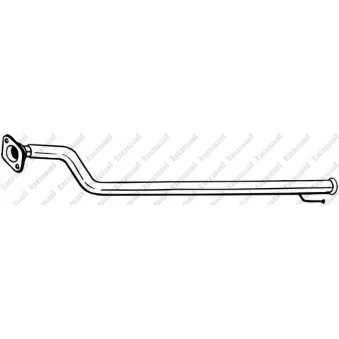 Tuyau d'échappement BOSAL 900-061