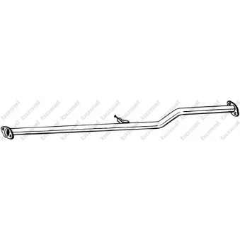 Tuyau d'échappement BOSAL