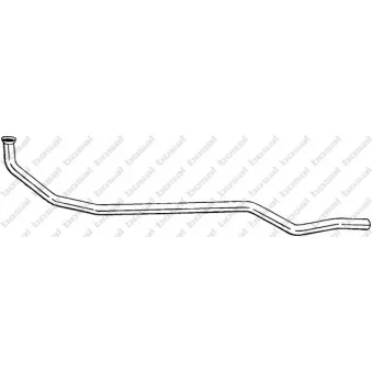 Tuyau d'échappement BOSAL 930-885