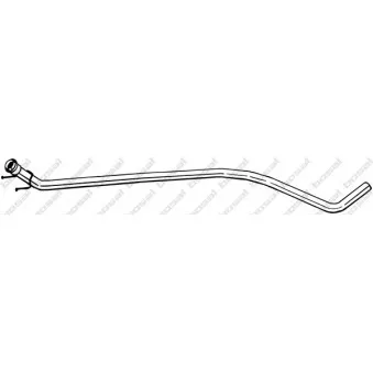 Tuyau d'échappement BOSAL 950-105