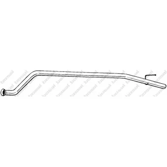 Tuyau d'échappement BOSAL 965-221