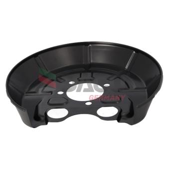 Déflecteur, disque de frein arrière gauche DACO Germany