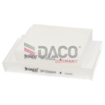 Filtre, air de l'habitacle DACO Germany DFC0604