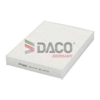 Filtre, air de l'habitacle DACO Germany