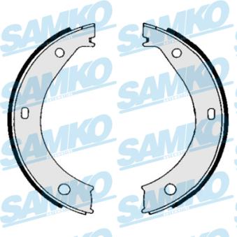 Jeu de mâchoires de frein, frein de stationnement SAMKO 84690