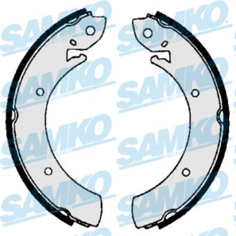 Jeu de mâchoires de frein SAMKO