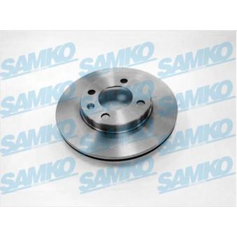 Jeu de 2 disques de frein avant SAMKO