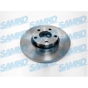 Jeu de 2 disques de frein avant SAMKO A1361P