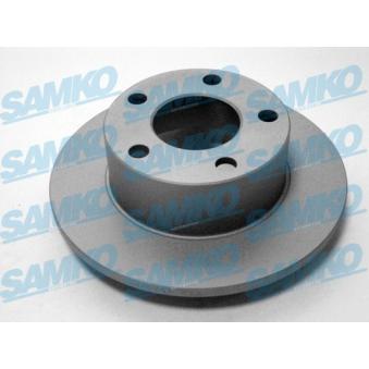 Jeu de 2 disques de frein arrière SAMKO