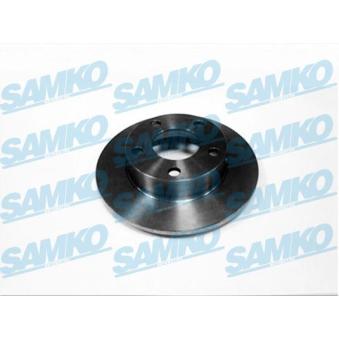 Jeu de 2 disques de frein arrière SAMKO A1501P