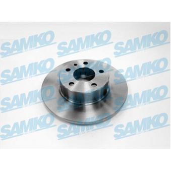 Jeu de 2 disques de frein arrière SAMKO