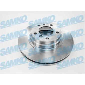 Jeu de 2 disques de frein avant SAMKO