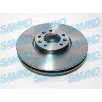 Jeu de 2 disques de frein avant SAMKO C1027V