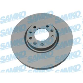 Jeu de 2 disques de frein avant SAMKO C1027VR