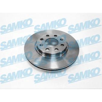 Jeu de 2 disques de frein avant SAMKO