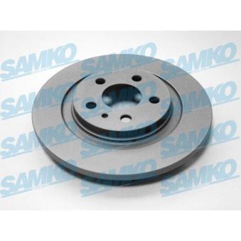 Jeu de 2 disques de frein arrière SAMKO F2009PR