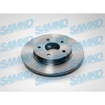 Jeu de 2 disques de frein arrière SAMKO