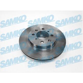 Jeu de 2 disques de frein avant SAMKO