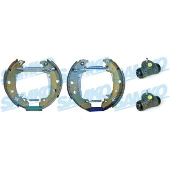 Jeu de mâchoires de frein SAMKO KEG034