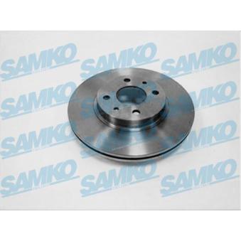 Jeu de 2 disques de frein avant SAMKO