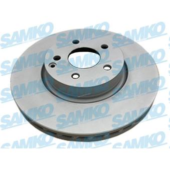 Jeu de 2 disques de frein avant SAMKO M2059VR