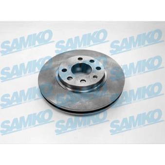 Jeu de 2 disques de frein avant SAMKO