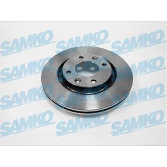 Jeu de 2 disques de frein avant SAMKO