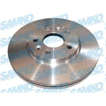 Jeu de 2 disques de frein avant SAMKO