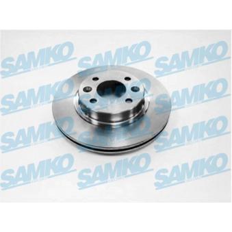 Jeu de 2 disques de frein avant SAMKO