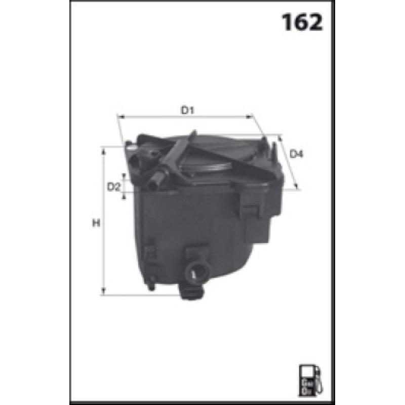 Filtre à carburant LUCAS FILTERS LFDF121 - Visuel 1