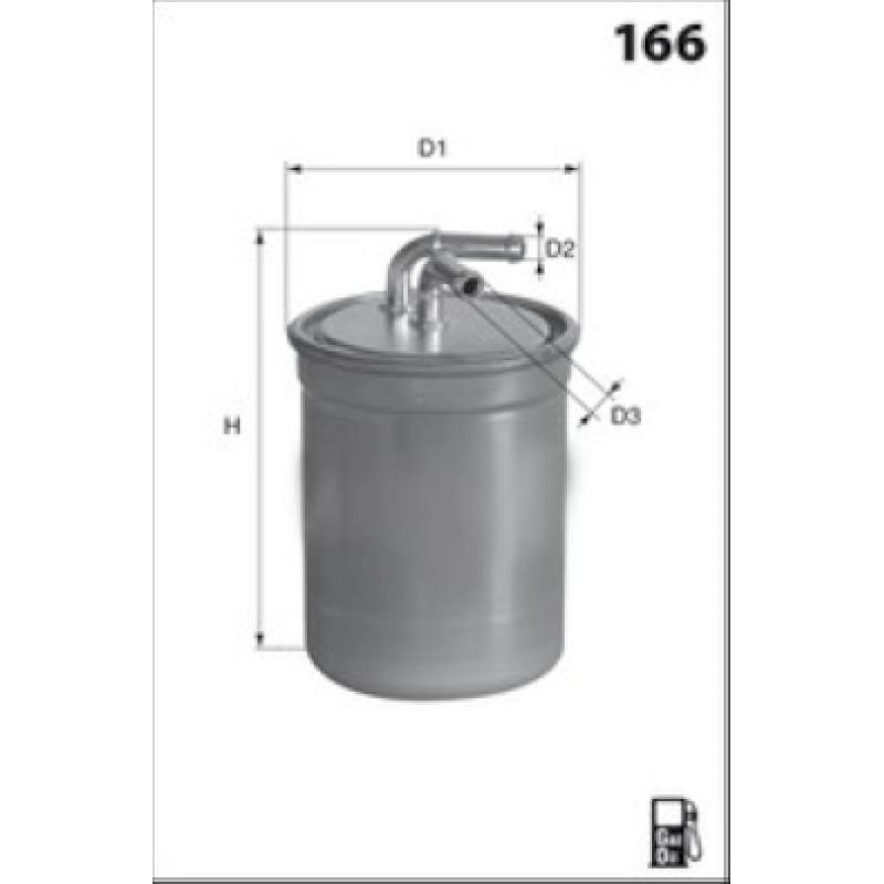 Filtre à carburant LUCAS FILTERS LFDF252 - Visuel 1