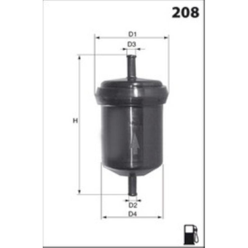 Filtre à carburant LUCAS FILTERS LFPF004 - Visuel 1